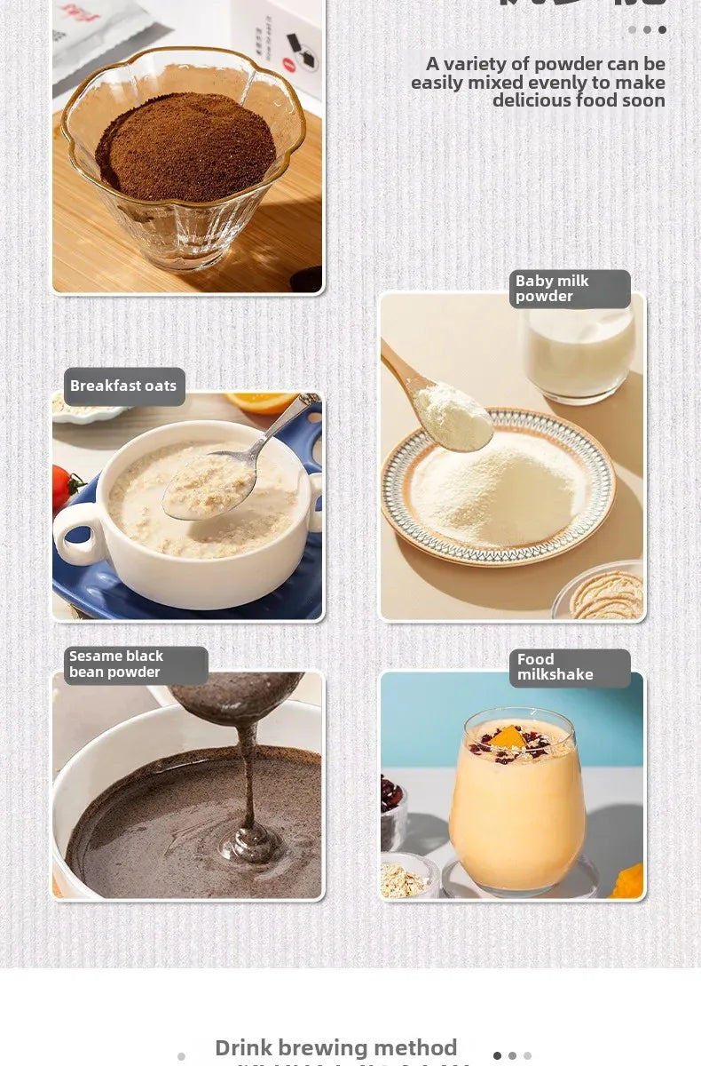 2024 New Automatic Mixer Cup Electric Shake Cup Fitness Coffee Milk Powder Soymilk Charging Sports Water Cup Motorcycle Equipmen