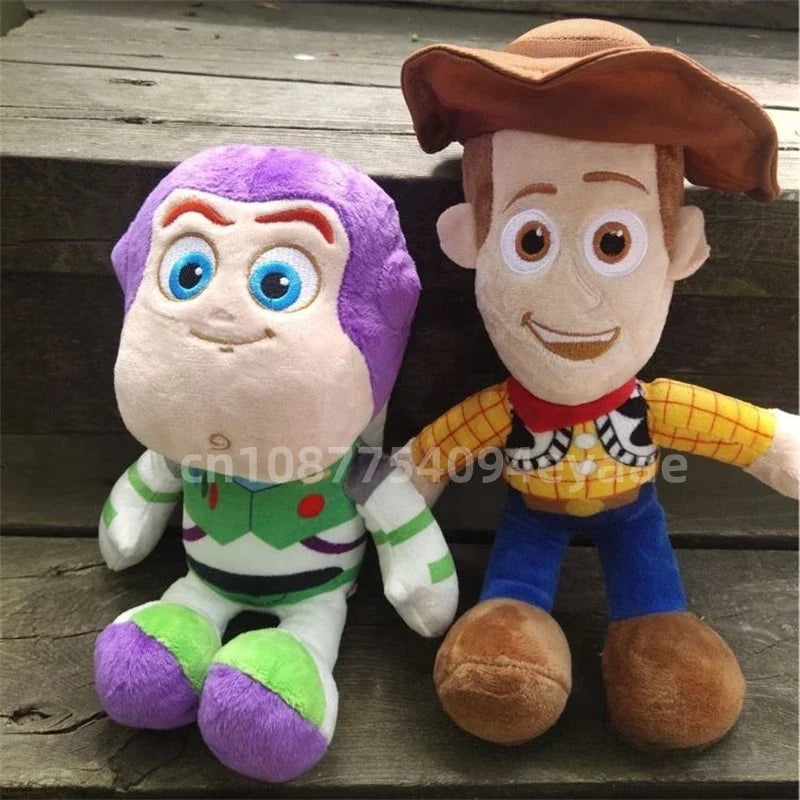 Lovely Stuffed Woody Buzz Lightyear Jessie Plushies Cute Toy Story Anime Plushies High Quality Doll Children's Room Decor Gift