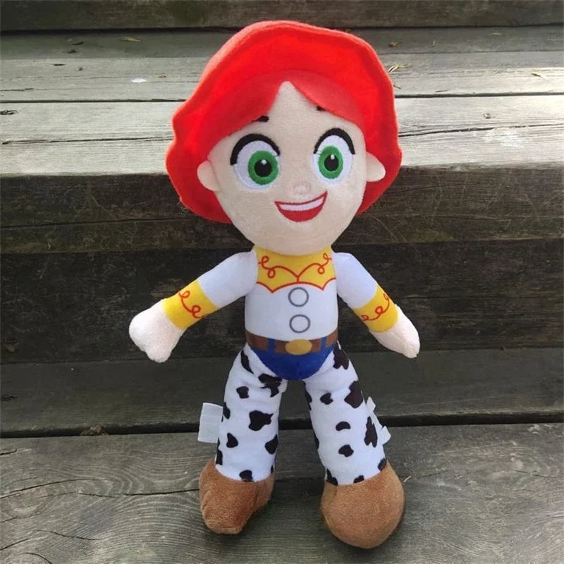 Lovely Stuffed Woody Buzz Lightyear Jessie Plushies Cute Toy Story Anime Plushies High Quality Doll Children's Room Decor Gift