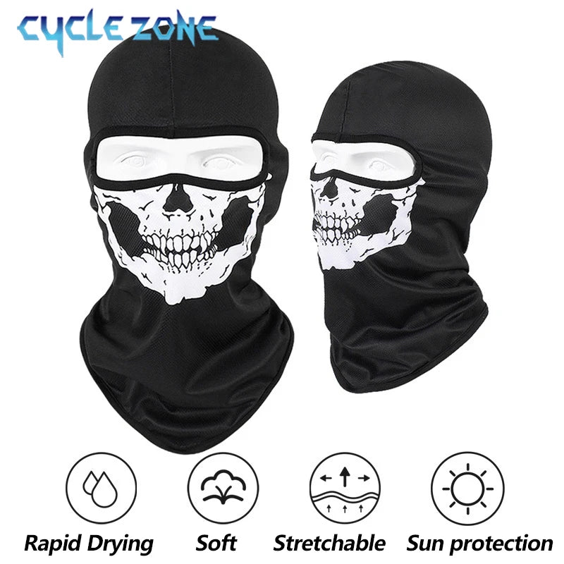 Winter Thermal Motorcycle Mask Windproof Balaclava Cap Face Cover Fleece for Ski Cycling Riding Warm Dustproof Full Face Mask