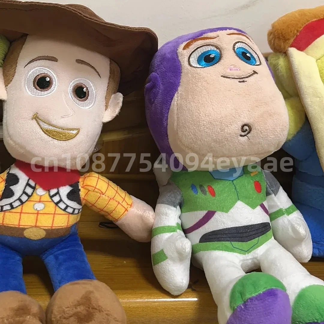 Lovely Stuffed Woody Buzz Lightyear Jessie Plushies Cute Toy Story Anime Plushies High Quality Doll Children's Room Decor Gift