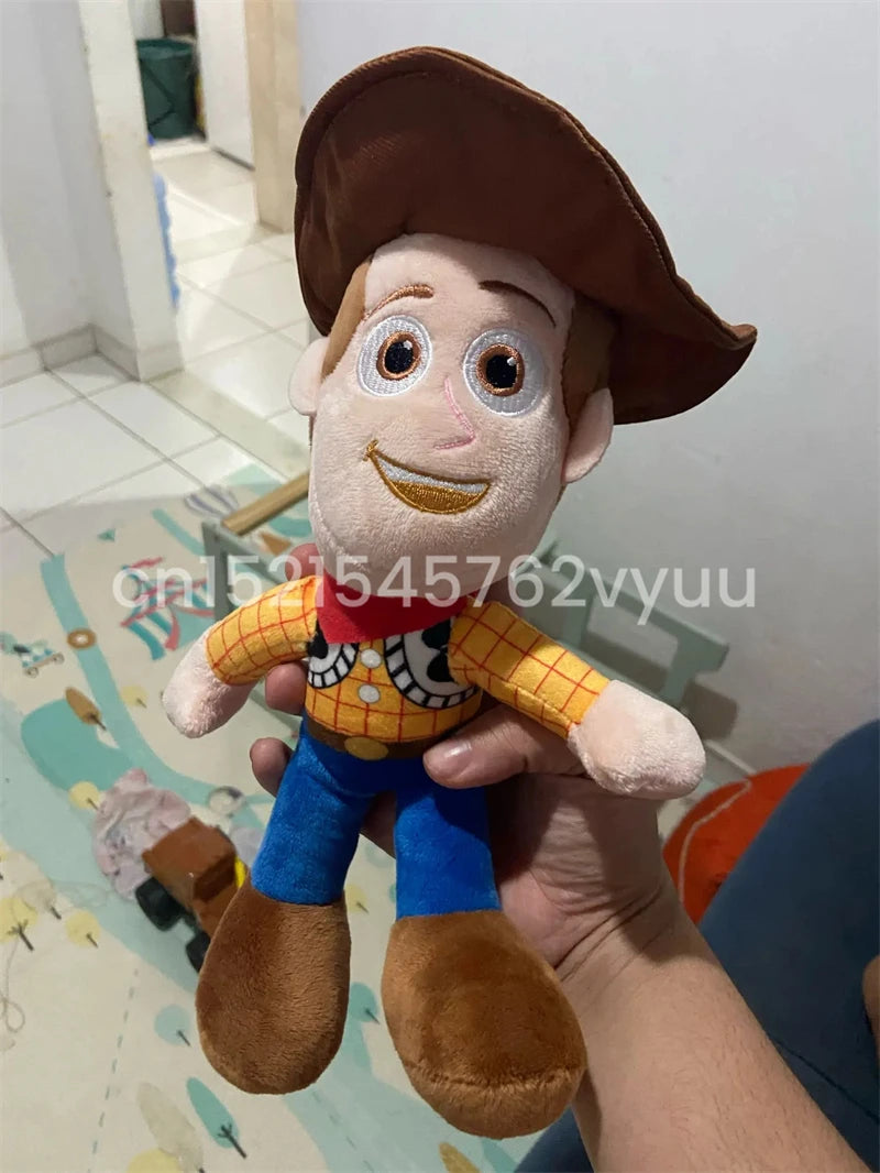 Lovely Stuffed Woody Buzz Lightyear Jessie Plushies Cute Toy Story Anime Plushies High Quality Doll Children's Room Decor Gift