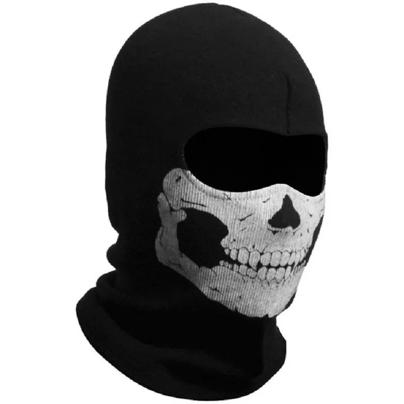 Winter Thermal Motorcycle Mask Windproof Balaclava Cap Face Cover Fleece for Ski Cycling Riding Warm Dustproof Full Face Mask