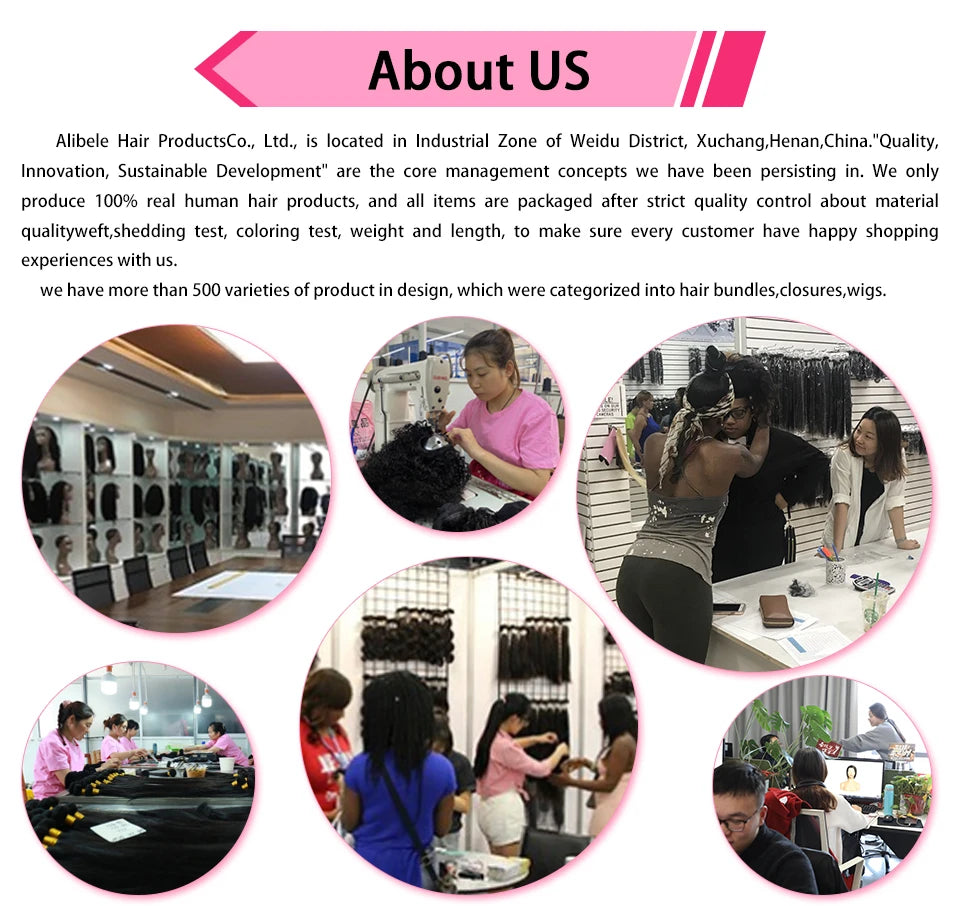 Alibele Kinky Straight Human Hair Bundles 32 Inches Malaysia Remy Hair Yaki Straight Hair Bundles Natural Color for Black Women