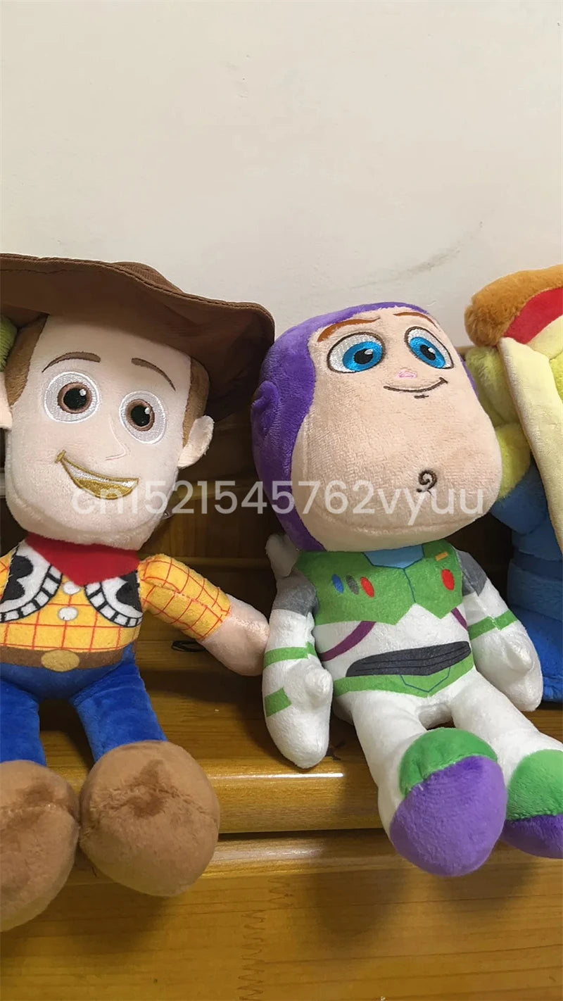 Lovely Stuffed Woody Buzz Lightyear Jessie Plushies Cute Toy Story Anime Plushies High Quality Doll Children's Room Decor Gift