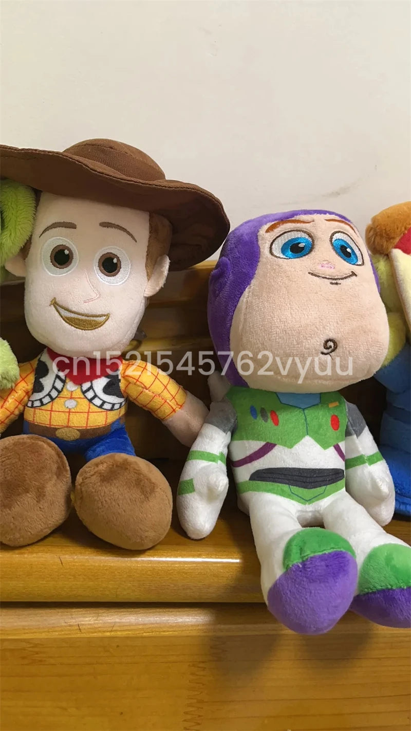 Lovely Stuffed Woody Buzz Lightyear Jessie Plushies Cute Toy Story Anime Plushies High Quality Doll Children's Room Decor Gift