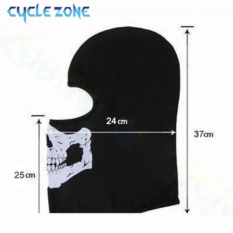 Winter Thermal Motorcycle Mask Windproof Balaclava Cap Face Cover Fleece for Ski Cycling Riding Warm Dustproof Full Face Mask