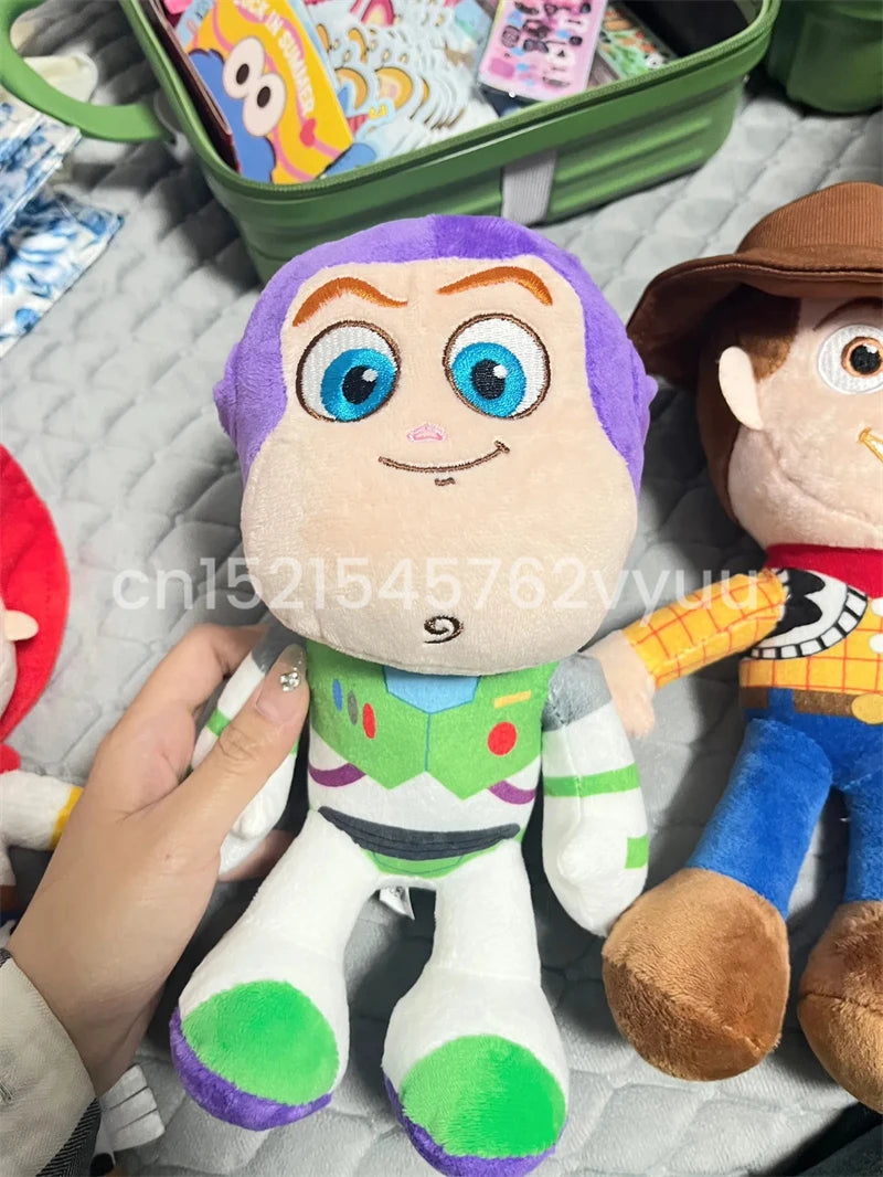 Lovely Stuffed Woody Buzz Lightyear Jessie Plushies Cute Toy Story Anime Plushies High Quality Doll Children's Room Decor Gift