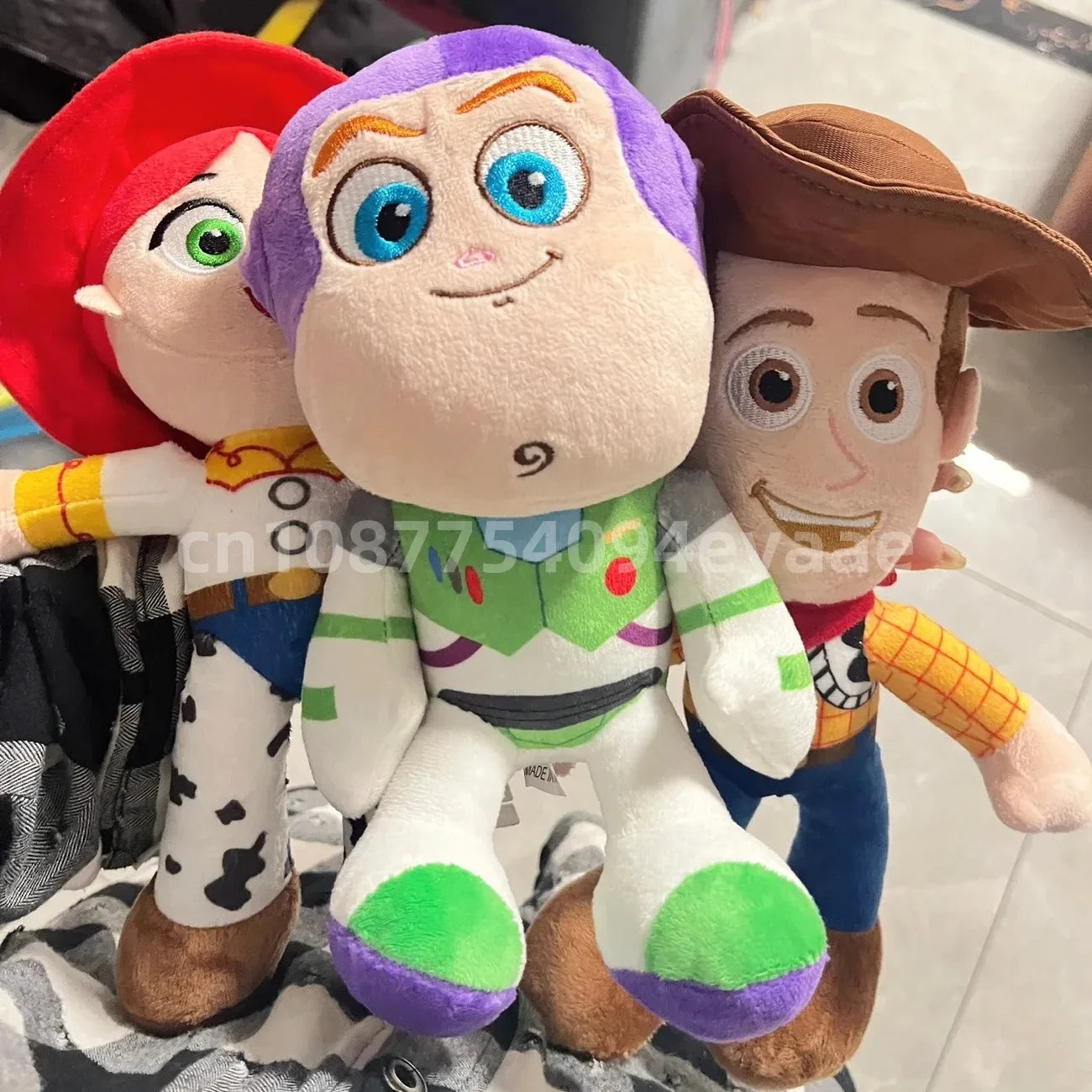 Lovely Stuffed Woody Buzz Lightyear Jessie Plushies Cute Toy Story Anime Plushies High Quality Doll Children's Room Decor Gift
